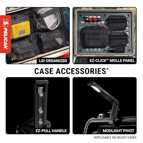 Pelican 1626 Air Case with Foam (Black) - size: One Size