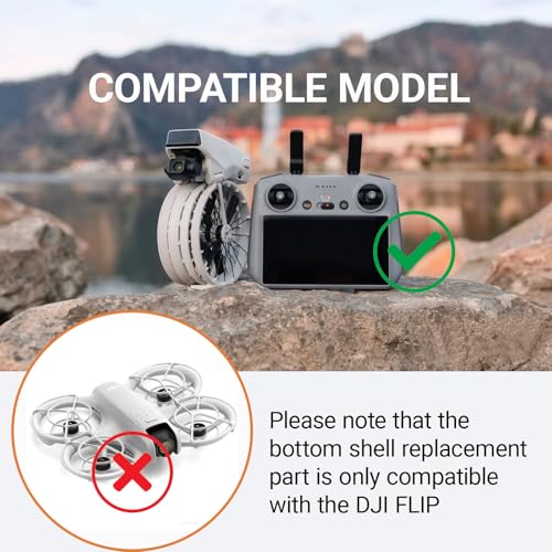 Replacement For Dji Flip Bottom Shell Repair Parts Drone Frame Accessories Flip Body Bottom Shell Attachment (Without Screws)