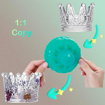 BBDINO Super Elastic Silicone Mold Making Kit 8A Clear 2.42lbs - color: 38.8 Oz Clear