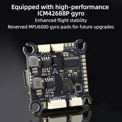 HGLRC F405 8S V1 FC Flight Controller High-performance ICM42688P M3 for FPV Racing Freestyle Drones