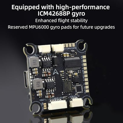 HGLRC F405 8S V1 FC Flight Controller High-performance ICM42688P M3 for FPV Racing Freestyle Drones