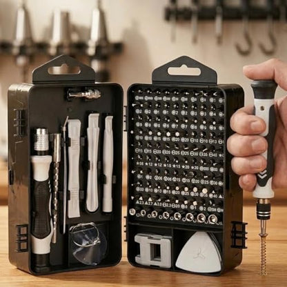 115-in-1 Precision Screwdriver Set, Durable Electronics Repair Tool Kit for Phone, Mac, Computer, Watch, Console, Doorbell, Electronic, Laptop,Eyeglass, Electronic,Tools Gift Tech Gadgets for Men