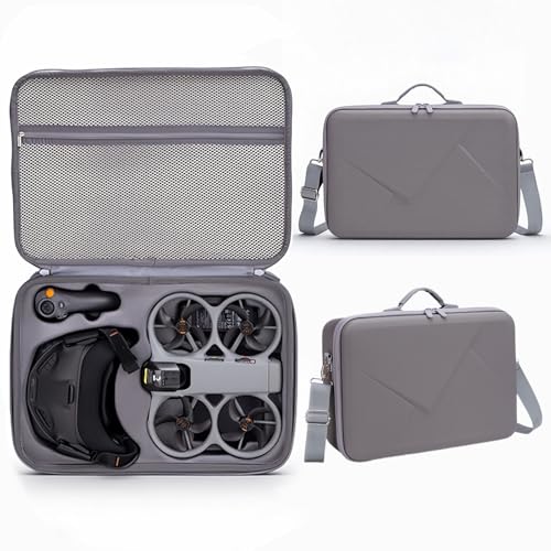 Hard Carrying Case for DJI Avata 360 Motion Fly More Combo with RC Motion 3, Goggles N3, Charging Hub & Accessories, Portable Drone Storage Shoulder Bag Shockproof Waterproof Travel Case - color: Avata 360 Motion