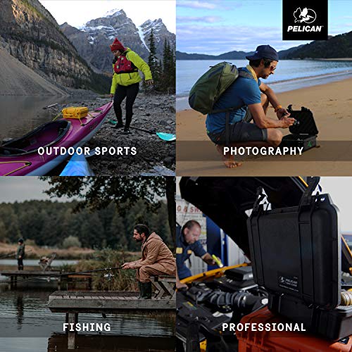Pelican 1170 Case With Foam (Black) - color: Black
