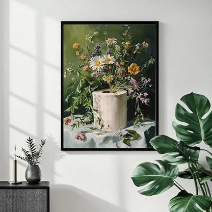 Mandun Bathroom Paint by Numbers Kit for Adults, 16x20 inch - color: Bathroom