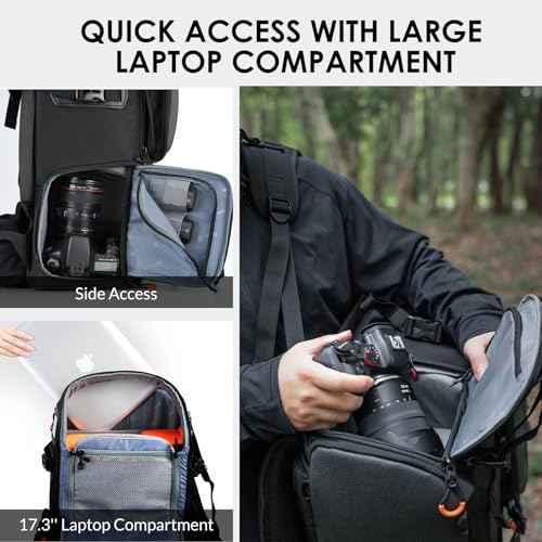 TARION Professional Extra Large Camera Backpack Outdoor 30L PB02 - style: Pb-02 (30 Liters)