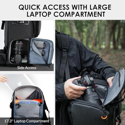 TARION Professional Extra Large Camera Backpack Outdoor 30L PB02 - style: Pb-02 (30 Liters)