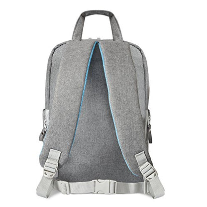 Deco Gear Multifunction Camera Backpack for DSLR & Mirrorless Cameras, Pro Lenses, and Accessories, w/Rain Cover (Gray) - color: Light Grey
