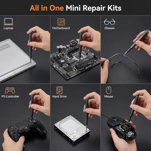 25-in-1 Precision Screwdriver Set, Magnetic Mini S2 Steel Repair Kit