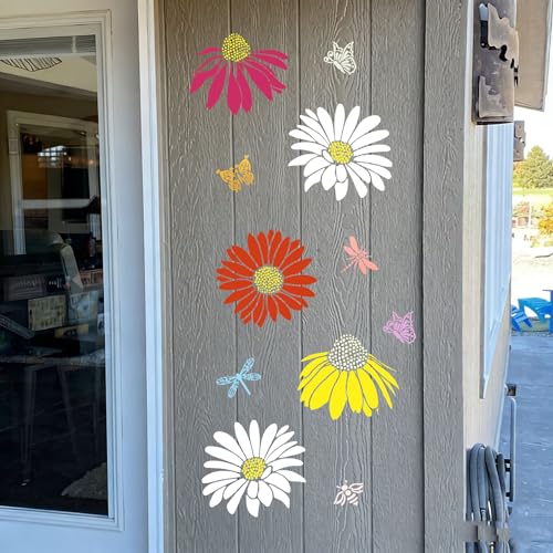 Large Flower Stencils for Painting Flower Stencils for Walls - style: Daisy Coneflower