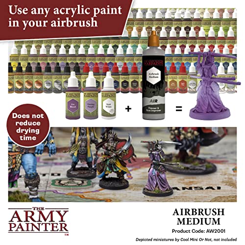 The Army Painter, Airbrush Medium, 100 ml dropper bottle