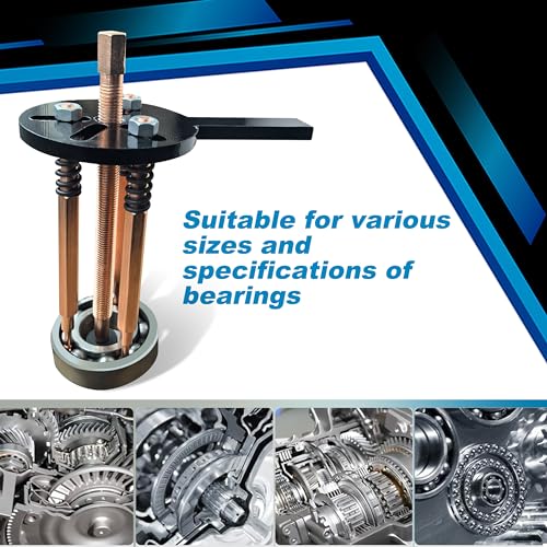 36 in1 Bearing Puller Separator Kit, Inner Bearing Puller Set, Blind Hole Bearing Puller Bearing Removal Tool with Spanner and Socket for Repair Motorbikes Car and Other Machinery. - size: 36in1-puller