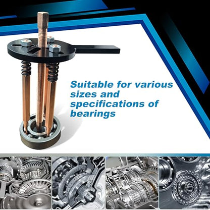 36 in1 Bearing Puller Separator Kit, Inner Bearing Puller Set, Blind Hole Bearing Puller Bearing Removal Tool with Spanner and Socket for Repair Motorbikes Car and Other Machinery. - size: 36in1-puller