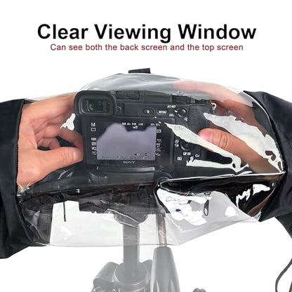 BlingKingdom Waterproof Camera Rain Cover, Camera Water Protector