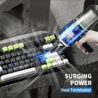 Vcwtty Electric Air Duster for Keyboard, 3-in-1 Replaces Canned Air