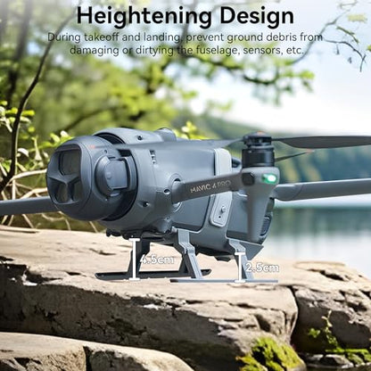 Mavic 4 Pro Landing Gear - Foldable Landing Legs Quick Release Height Extension Kit for DJI Mavic 4 Pro Drone Accessories