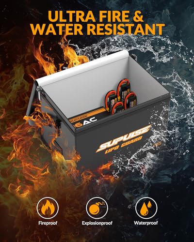 SUPULSE Fireproof Explosionproof Large Capacity Bag - size: big