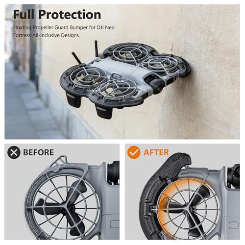 STARTRC Propeller Guard for DJI Neo 2, Black - color: Black
