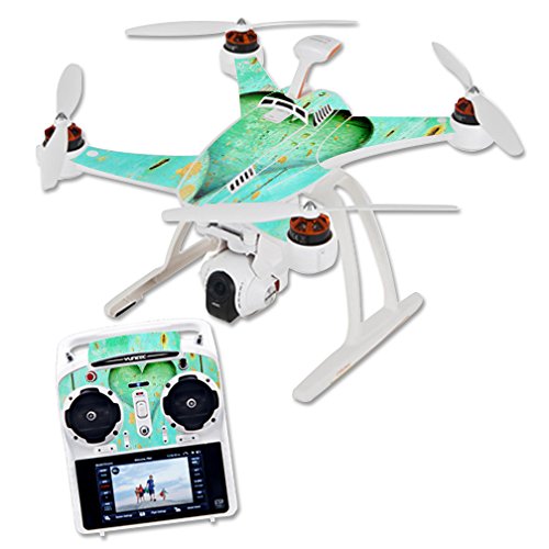 MightySkins Skin Compatible with Blade Chroma Quadcopter Drone wrap Cover Sticker Skins Heartwood