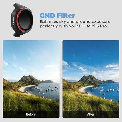 Freewell GND 2-Pack Filters for DJI Mini 5 Pro - style: GND