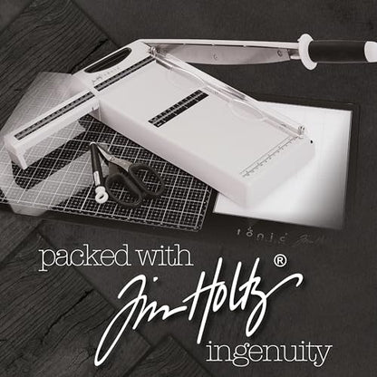 Tonic Studios Tim Holtz 12.25" Maxi Guillotine Paper Cutter - size: 1 Count (Pack of 1)