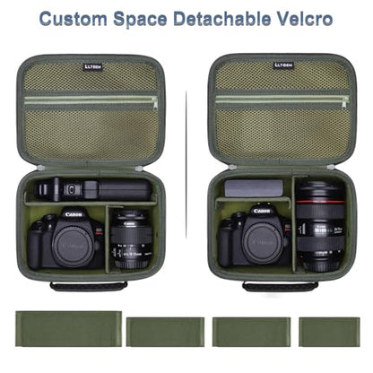 Small Camera Case Bag for Canon EOS Rebel T7/R50//R100 DSLR Camera Green - color: Green, size: Small