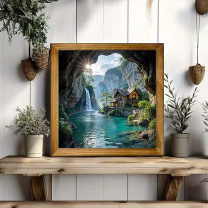 scenery Diamond Art Kits for Adult Diamond Painting Kit for Beginner - color: DP04668