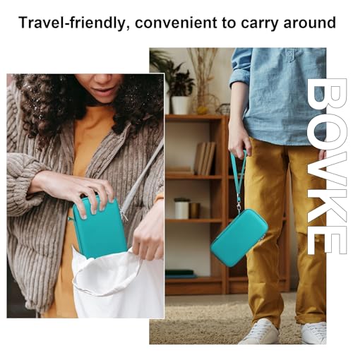 BOVKE Case for Roku Voice Remote/Roku Voice Remote Pro 2nd Ed, Green - color: Turquoise+Turquoise