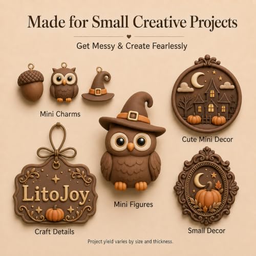 Light Brown Air Dry Foam Clay 100g/3.5oz, Soft & Easy to Mold - color: Light Brown