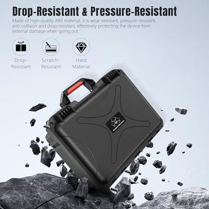 STARTRC Waterproof Hard Case for DJI Mini 5 Pro Accessories, for DJI RC 2 /RC-N3 Controller Fly More Combo With 3 Batteries[CASE ONLY]