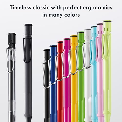 LAMY safari vista - Mechanical Pencil with ergonomic grip & body made of robust ASA plastic - ideal for drawing & writing - including LAMY M 41 fine line refill 0.5 mm & eraser tip - color: Vista