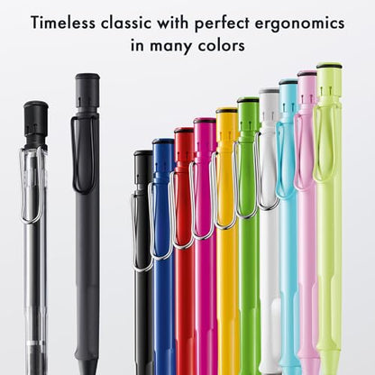 LAMY safari vista - Mechanical Pencil with ergonomic grip & body made of robust ASA plastic - ideal for drawing & writing - including LAMY M 41 fine line refill 0.5 mm & eraser tip - color: Vista
