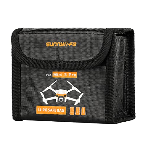 Anbee Lipo Battery Fireproof Bag for DJI Mini 3/3 Pro RC Drone