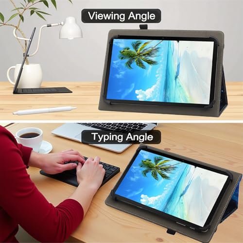 Universal 10 10.1 11 Inch Android Tablet Case Cover with Hand Strap - color: Colorful Sand