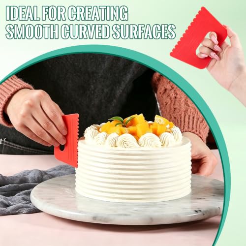 15 PCS Plastic Textured Art Supplies Kit with 3PCS Scrapers Art Tools - color: 18 Pcs
