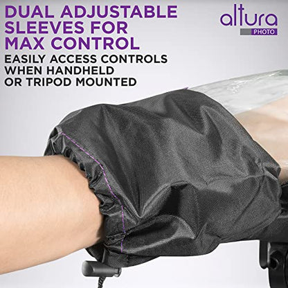 Altura Photo Camera Rain Cover, Waterproof Lens Jacket for Canon Sony Nikon