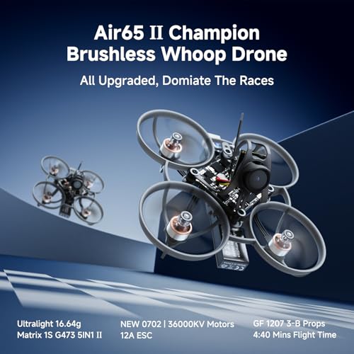 BETAFPV Air65 II Brushless Whoop Quadcopter, for Champion FPV Drone