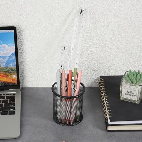 Mr. Pen- Clear Ruler Set, 3 Pack, 6", 8" and 12 Inch, Easy-to-Read Markings
