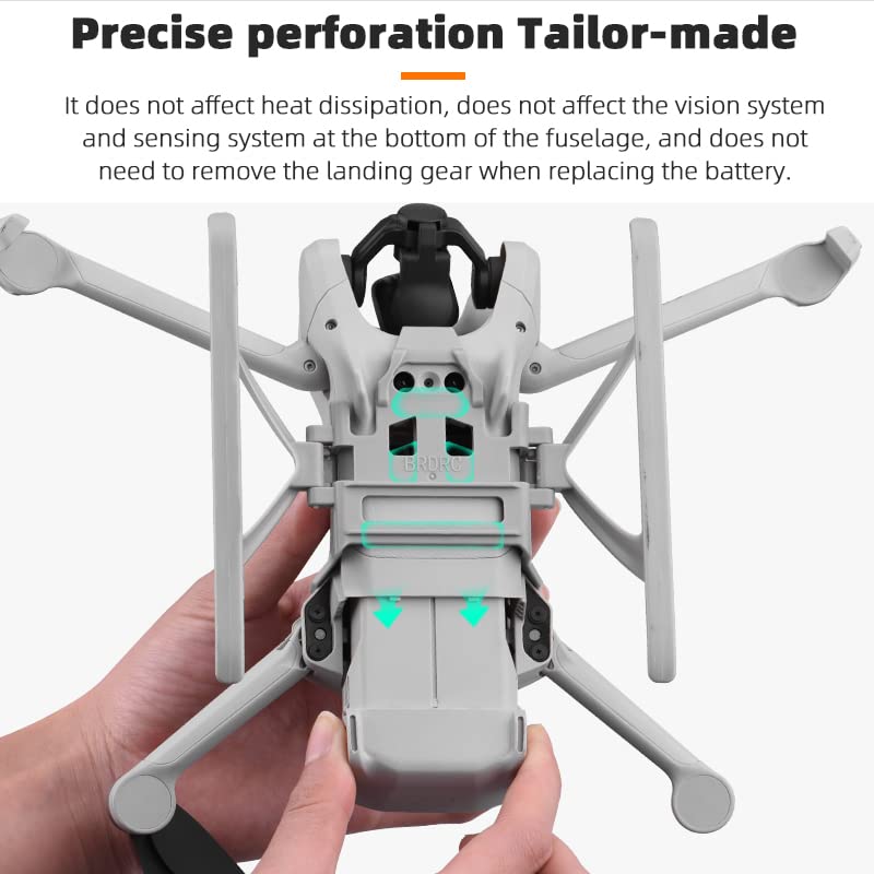 BTG Foldable Landing Gear for DJI Mini 3/Mini 3 Pro Accessories Parts Landing Legs Extension