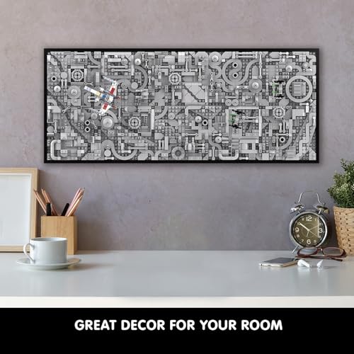 TG BLOCKS Star Trench 3D Wars Run Wall Art Craft Kit - style: Star Trench 3D Wars Run
