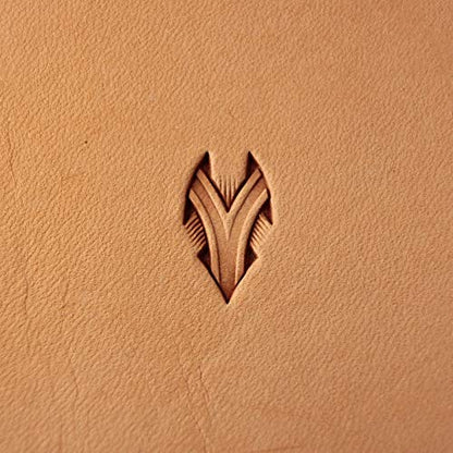 DandS ltd Leather Stamp Tool, Basket Weave, Professional Steel Craft Tool for Leatherworking, Embossing, Carving & Stamping Leather Projects, Belts & DIY Projects Compatible with Mallet #360