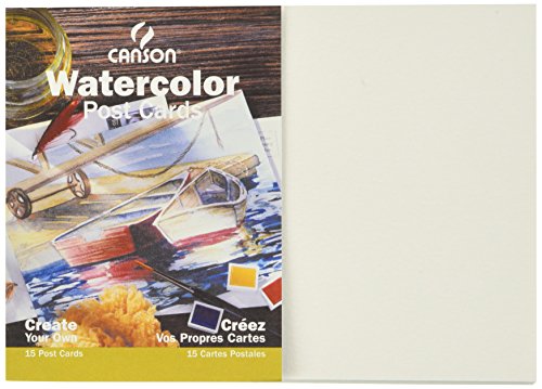 Canson Montval Watercolor Paper Postcards, 5x7 in