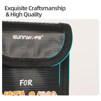 Fireproof Safe Bag for DJI Avata 360 2 Battery Accessories-Large - size: Large (for 3 batteries)