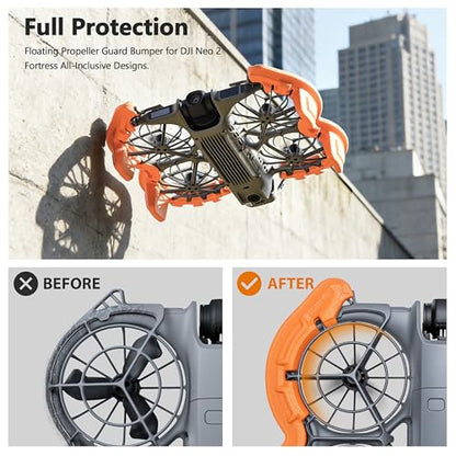 STARTRC Propeller Guard for DJI Neo 2, Orange - color: Orange