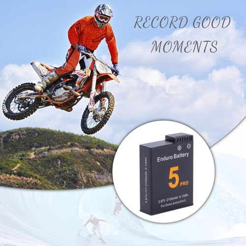 Osmo Action 5 Pro/4/3 Battery 3-Pack Battery and 3-Channel Fast Charger Hub