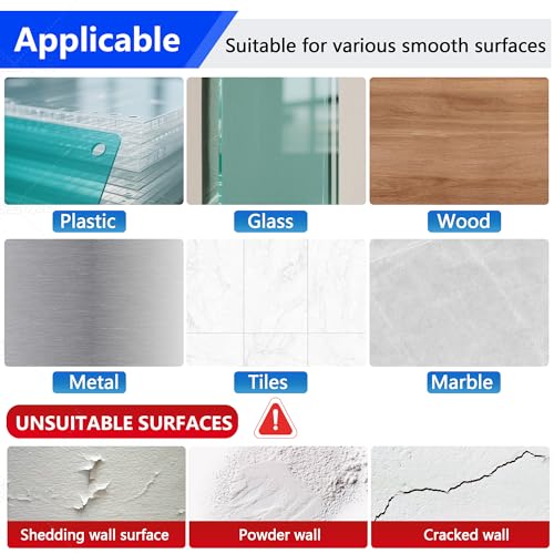 Double Sided Adhesive Pads,2 Sided Sticky Foam Tape, 50pcs Heavy Duty Round&Square Wall Adhesive Mounting Tape,Adhesive Strip for Home&Office - color: Pack of 50pcs Round&Square