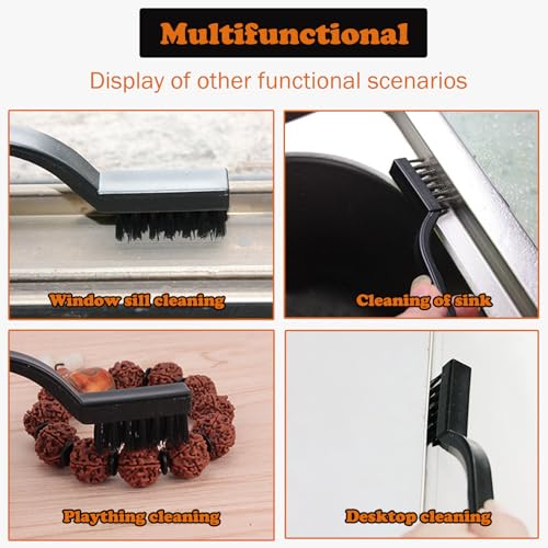 10PCS Anti Static ESD Cleaning Brush Kit, Keyboard PCB Motherboards Circuit Boards Electronic Devices Tool Set, Black