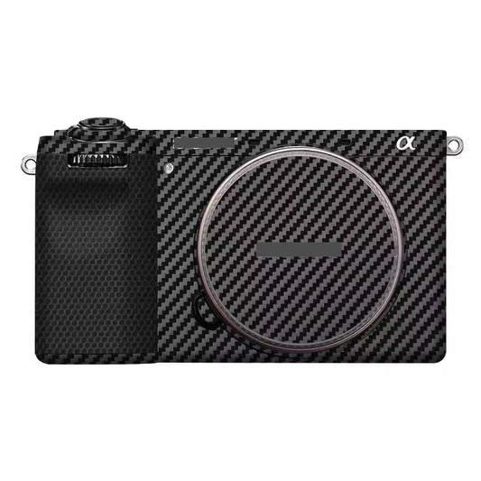 Alpha 6700 Camera Body Sticker Protective Skin Vinyl Film Decals Accessories for Sony A6700 (Carbon Fiber Black) - color: Carbon Fiber Black