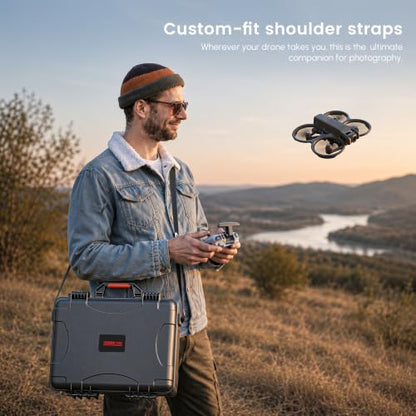 STARTRC Hard Waterproof Case for DJI Avata 2 Fly Smart Combo,FPV Drone