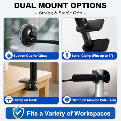 Laptop Sun Shade and Office Cubicle Desk Shade for Window and Screen Glare
